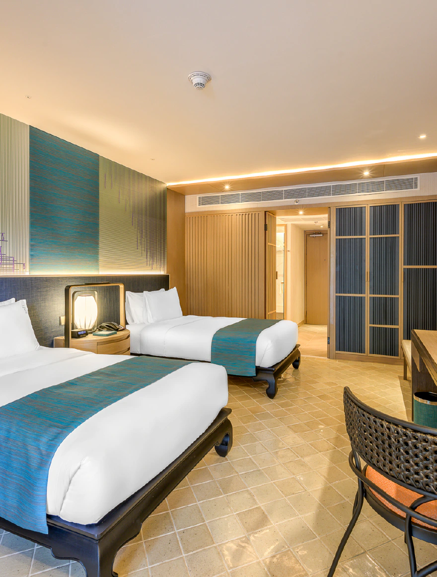 2 Single Premium Pool View Balcony