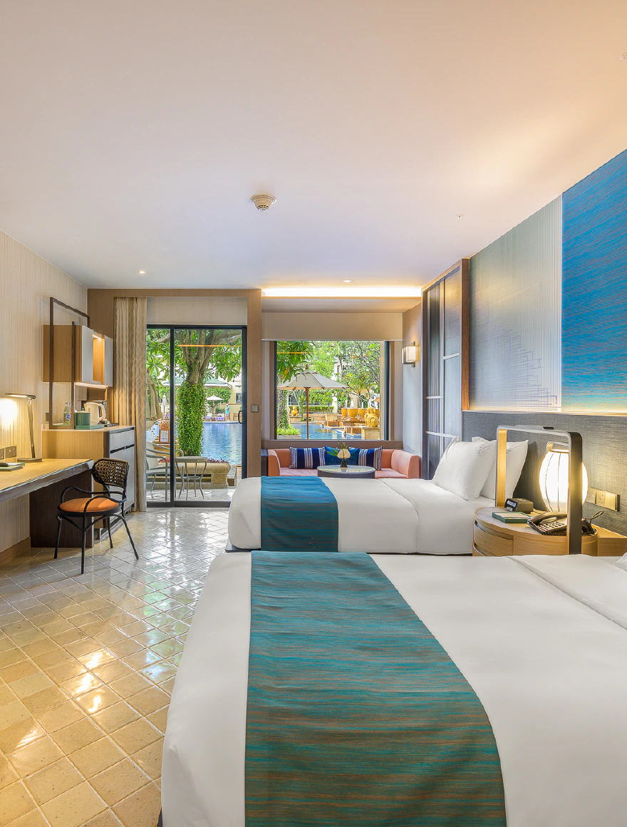 2 Single Premium Pool View Ground Floor