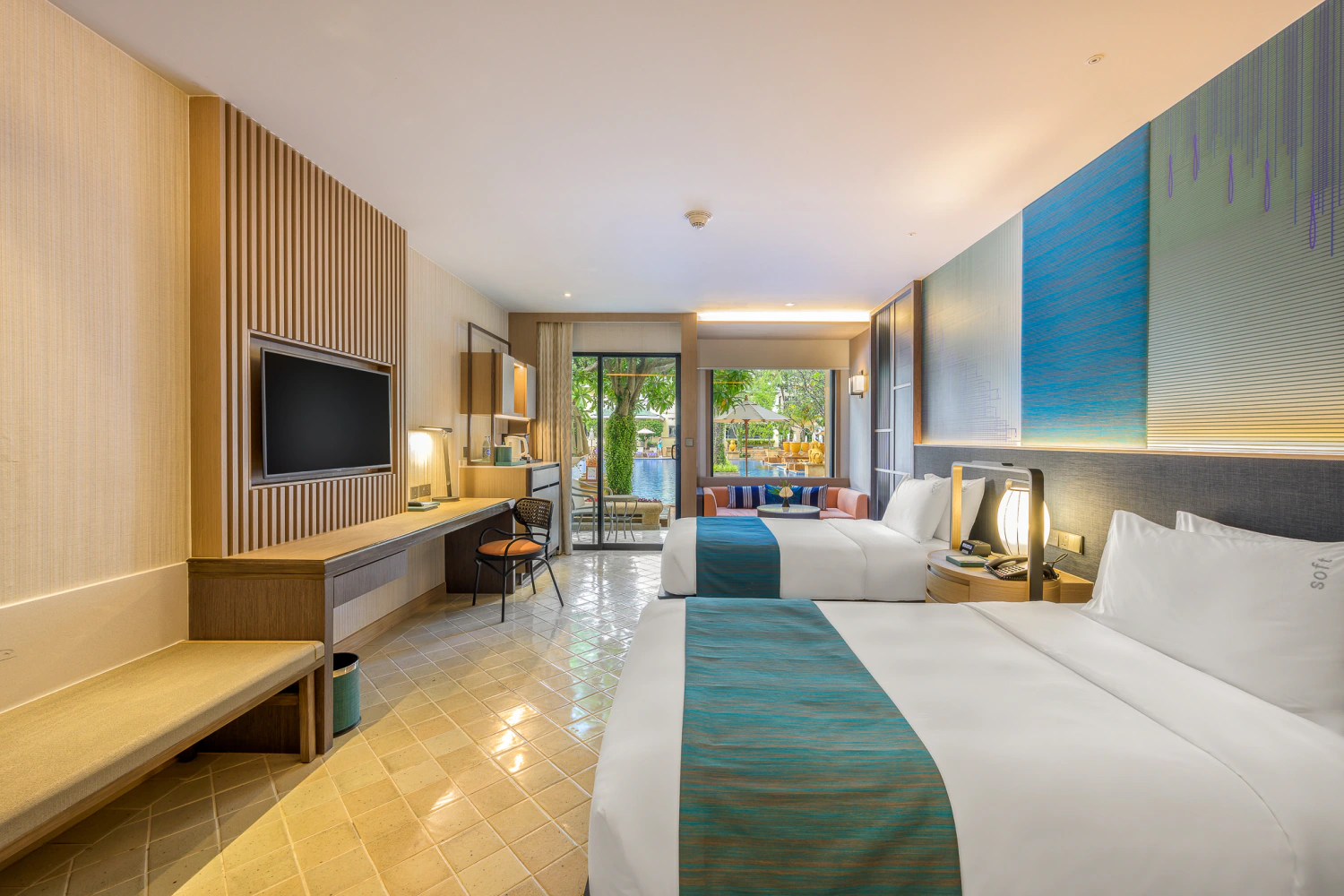 2 Single Premium Pool View Ground Floor