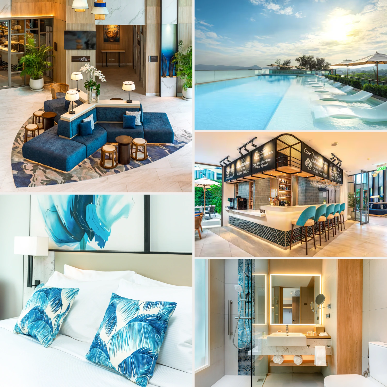 Collage Hilton Garden Inn Phuket Bangtao