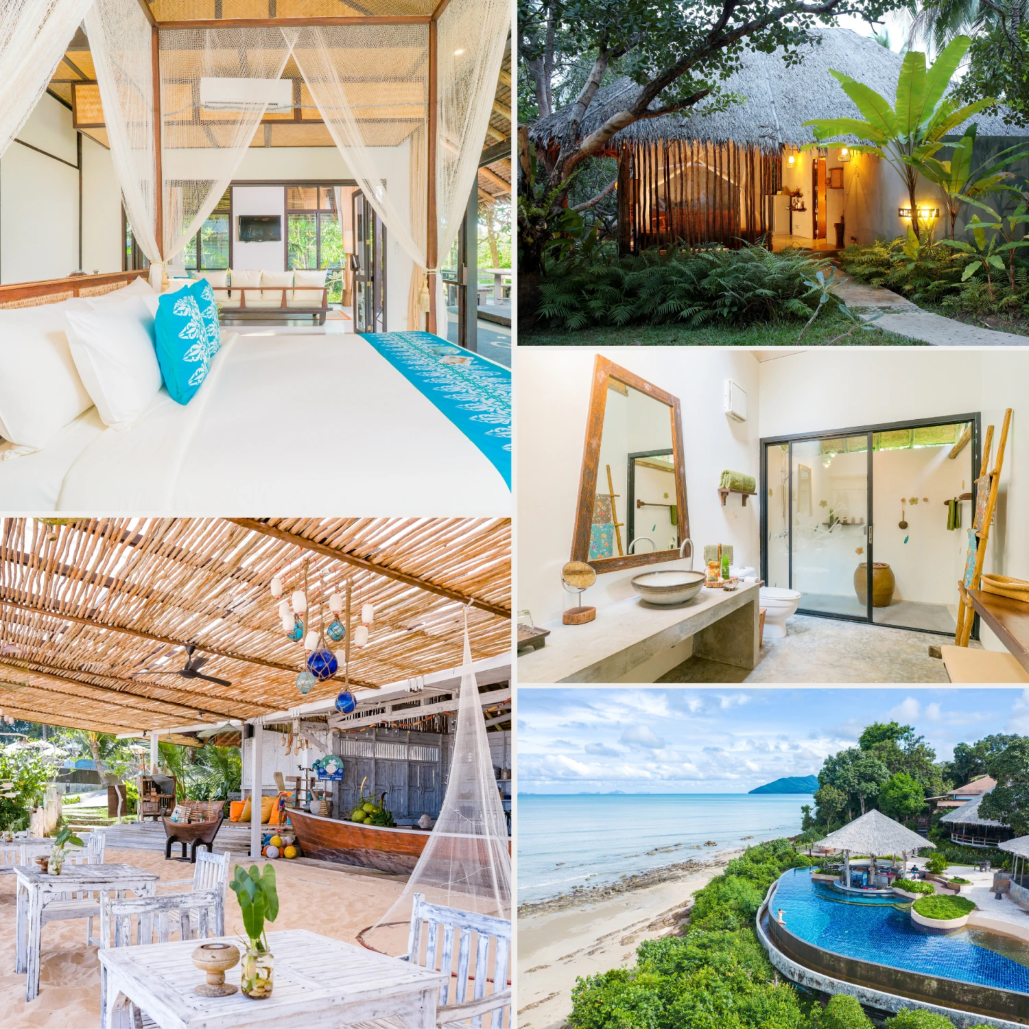 Collage Koh Yao Yai Village