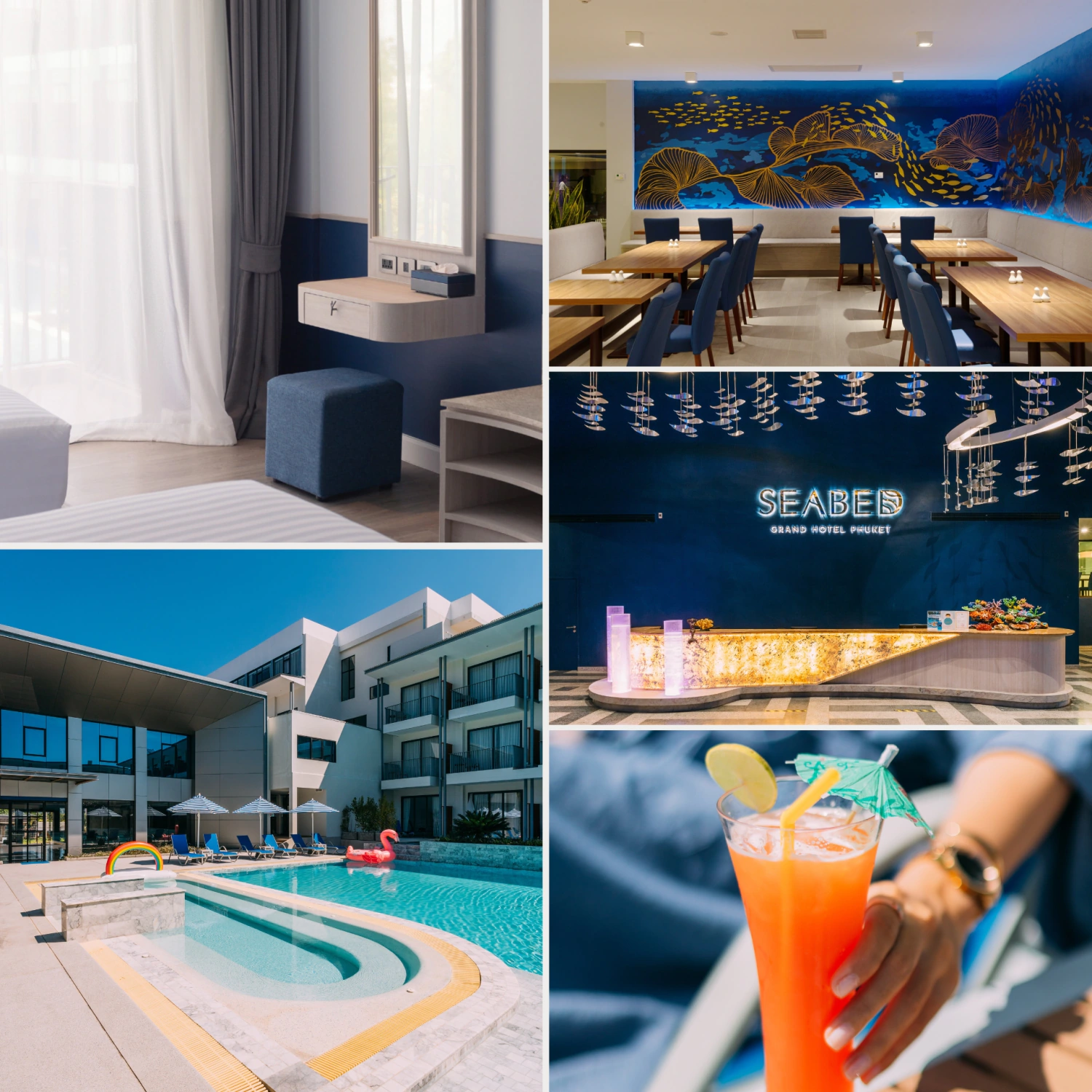 Collage Seabed Grand Hotel Phuket