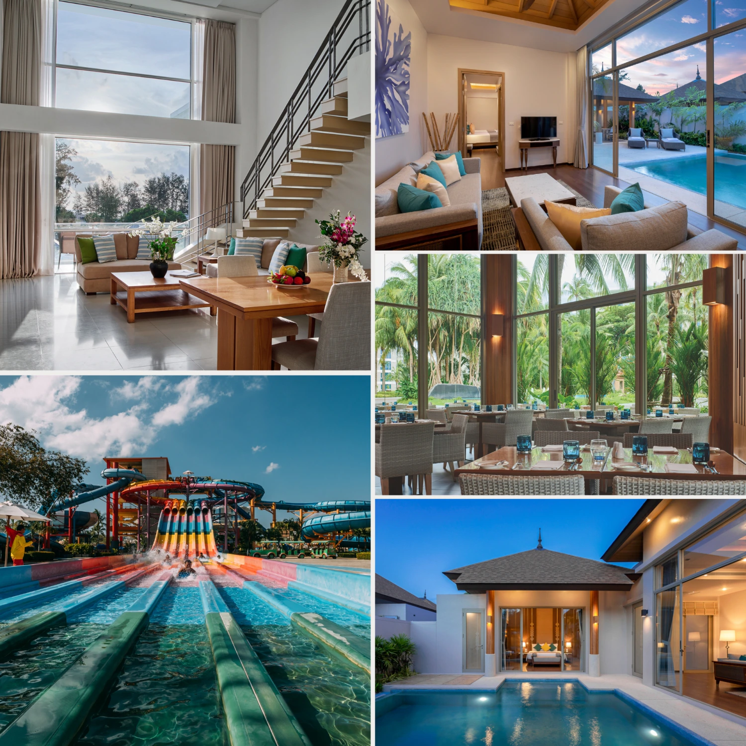 Collage Splash Beach Resort