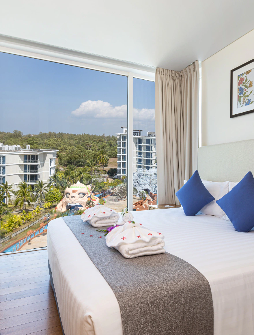 Two Bedroom Suite with Kitchen and Balcony