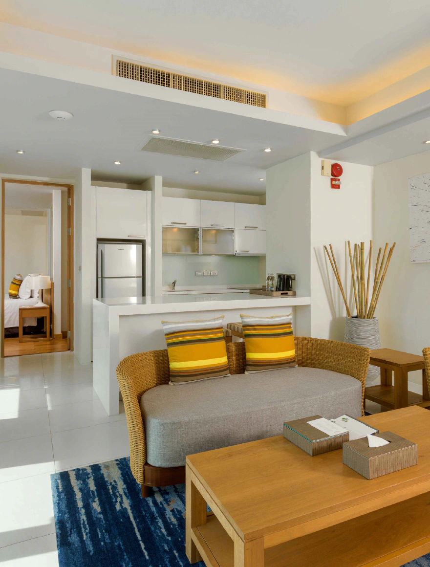 One Bedroom Residence with Kitchen and Balcony