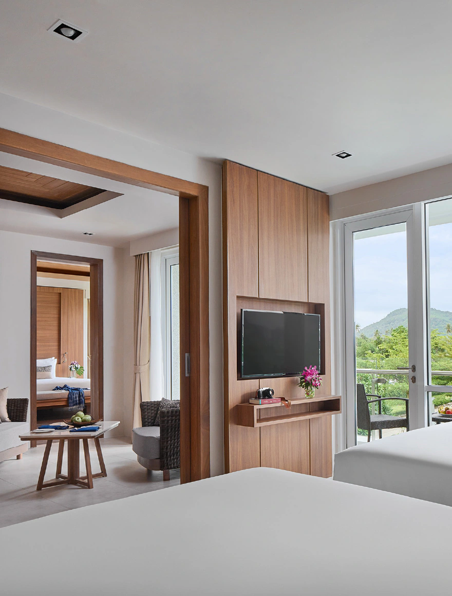 Two Bedroom Residence with Balcony