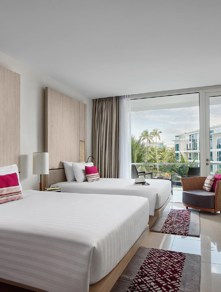 Executive Double Double with Balcony