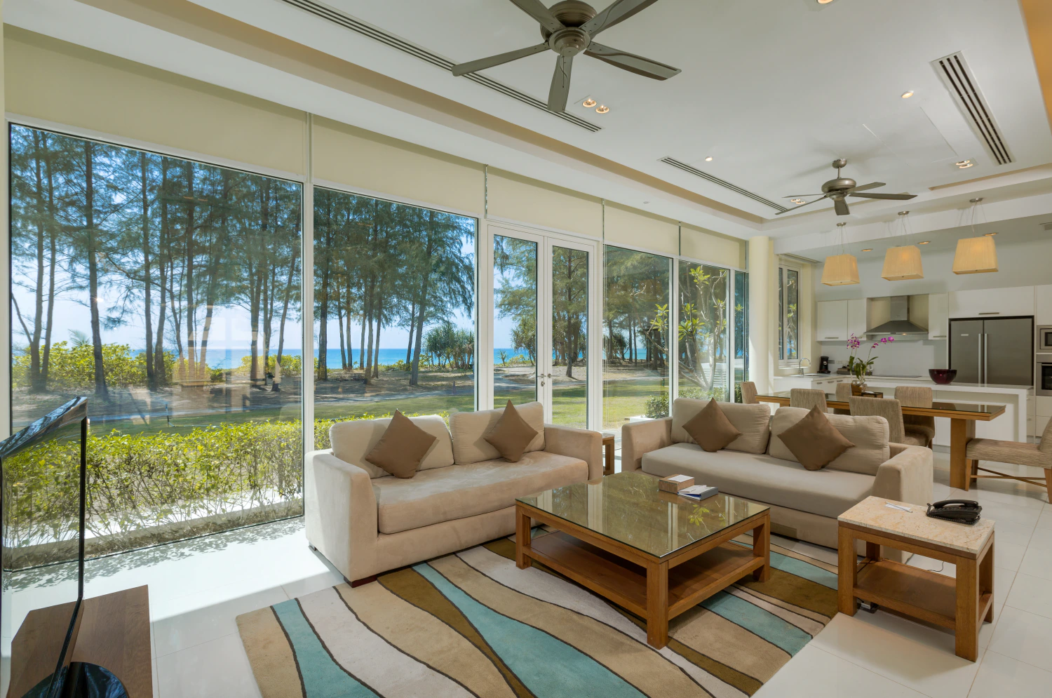 Two Bedroom Ocean Front Pool Villa with Kitchen