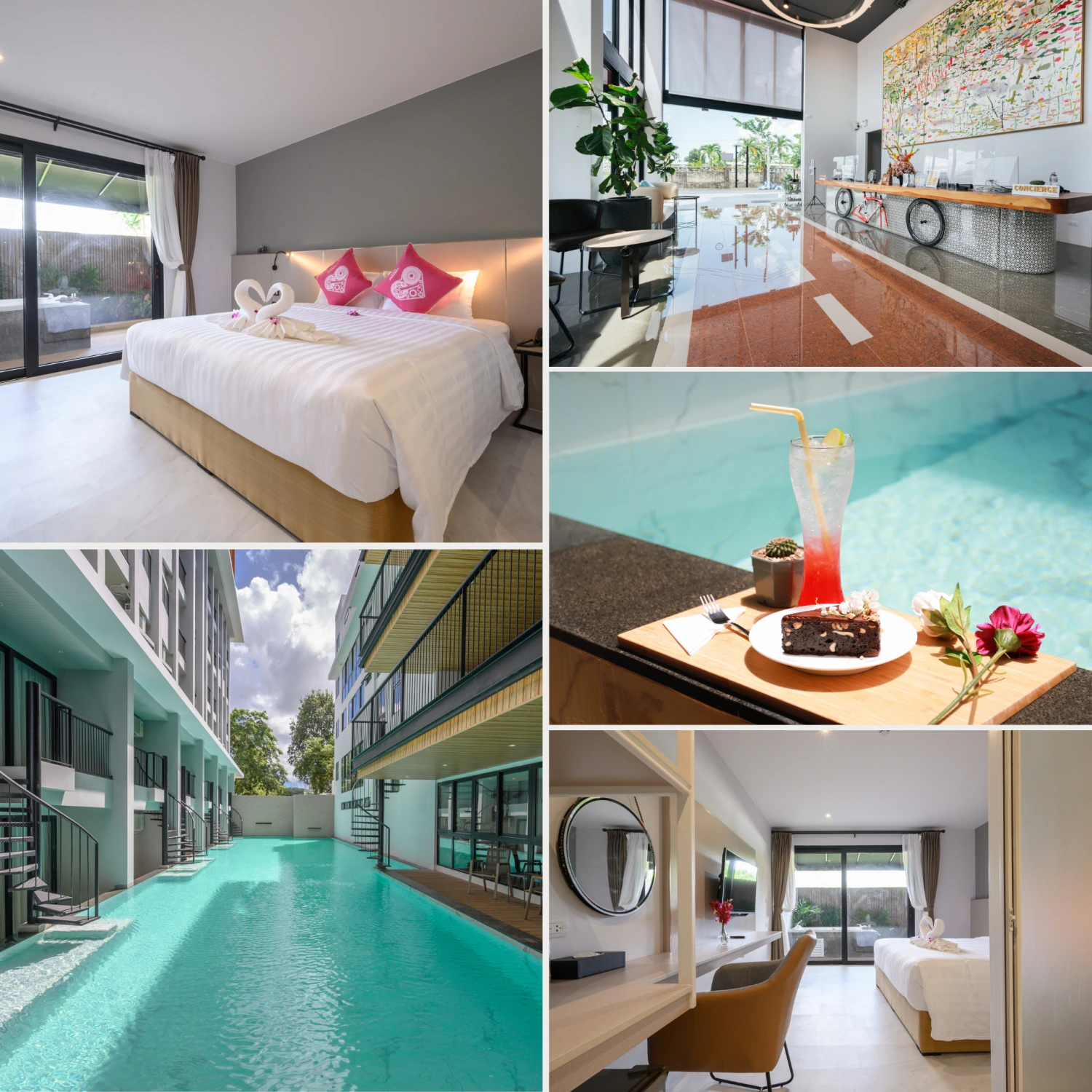 Collage Tour De Phuket Hotel