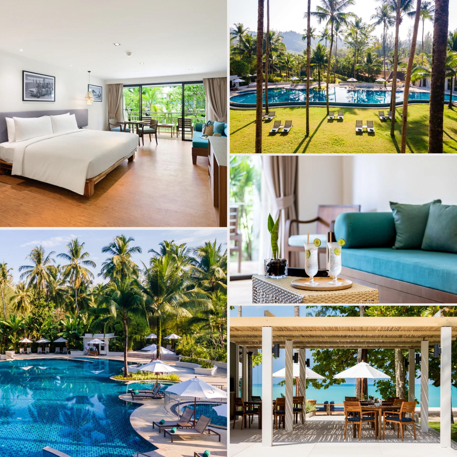 Collage Outrigger Khao Lak Beach Resort
