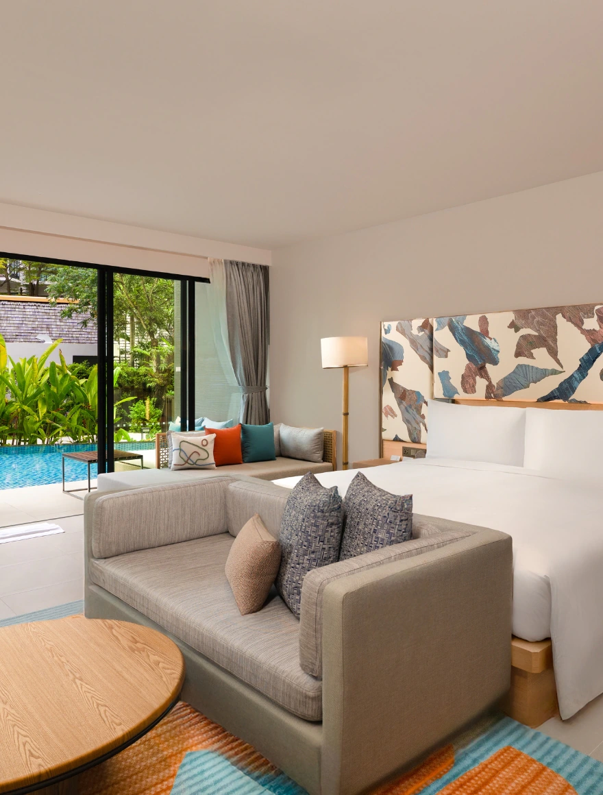 Two Bedroom Larger Suite Pool Access