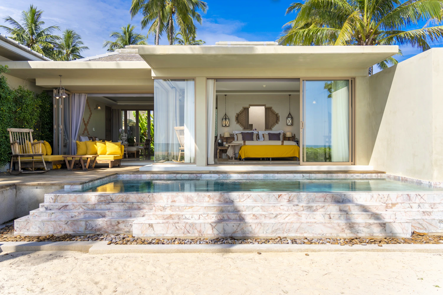 Beachfront Pool Villa