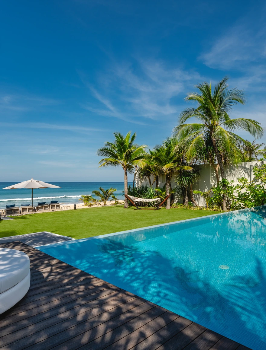 Four Bedroom Beachfront Pool Villa