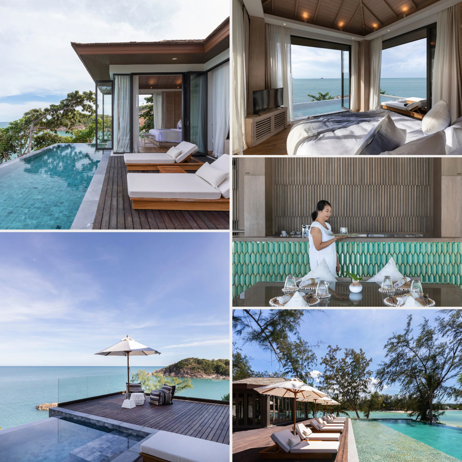 Collage Cape Fahn Hotel