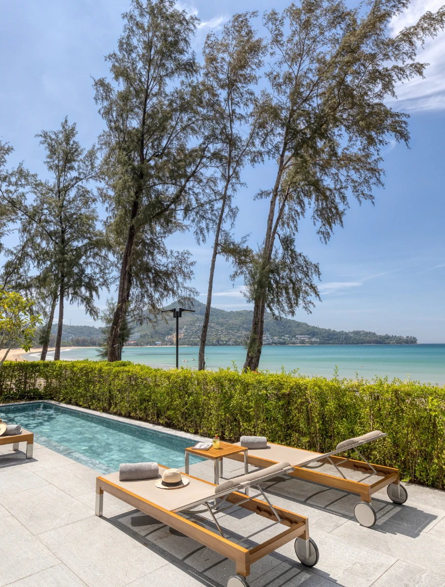 Two Bedroom Grand Azure Seafront Pool Suite