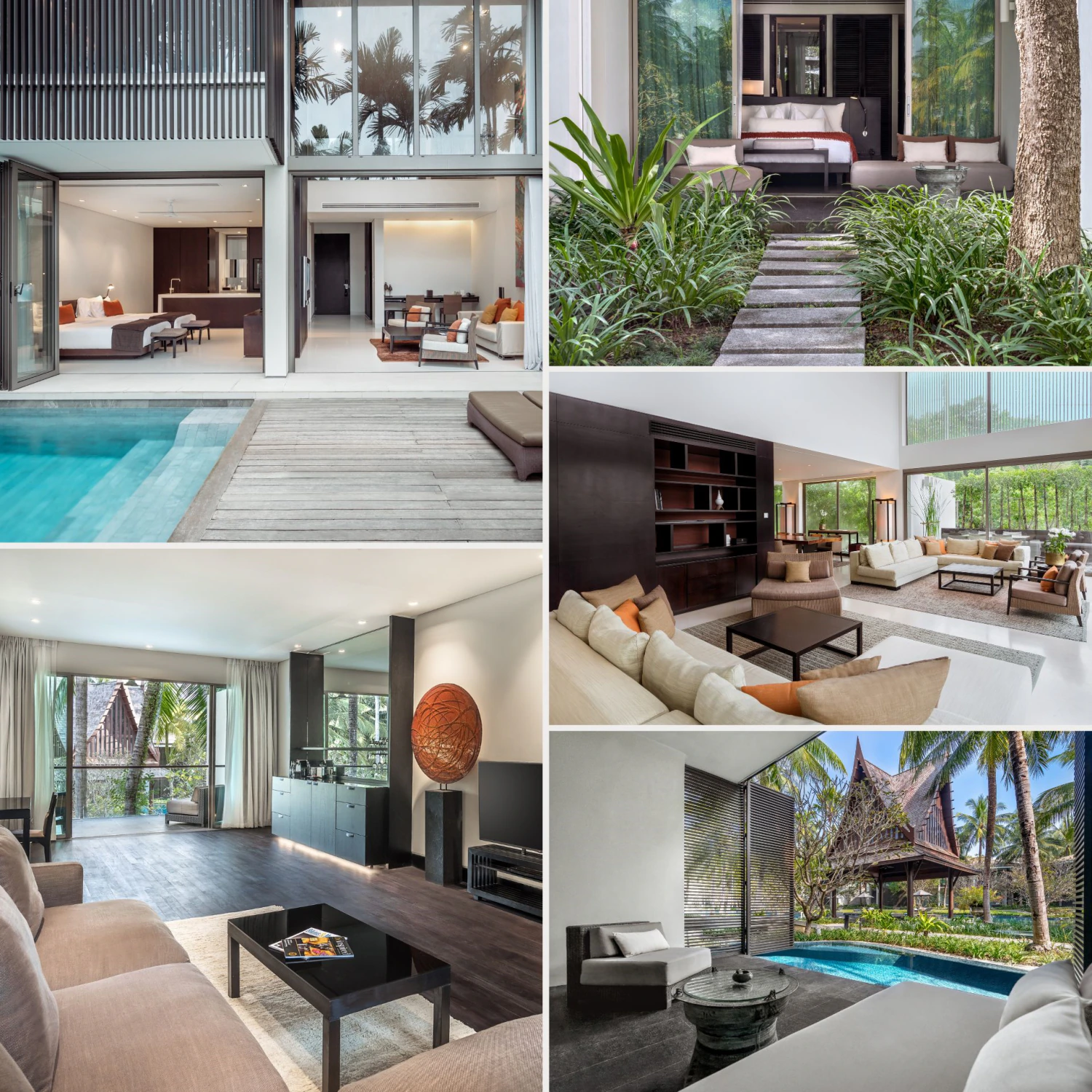 Collage Twinpalms Surin Beach Phuket