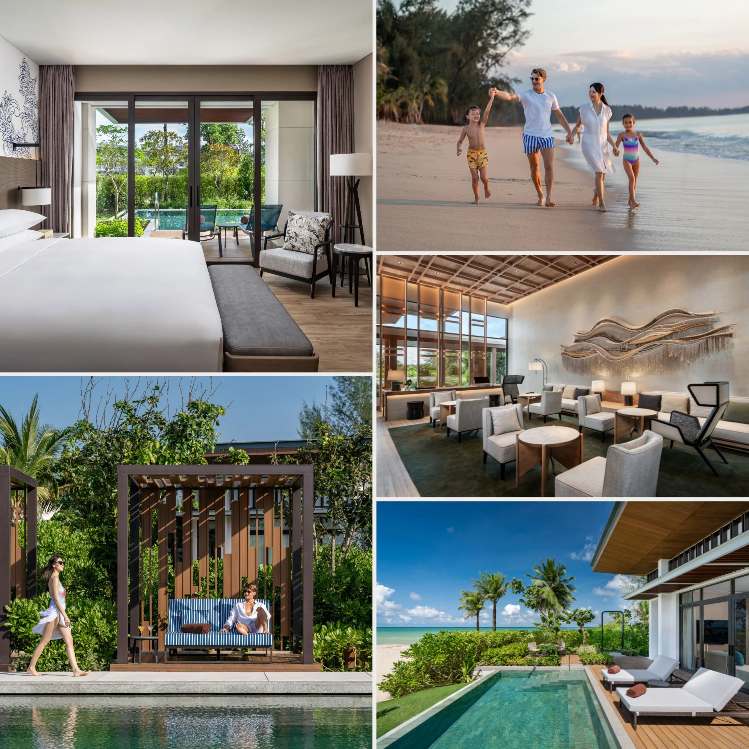 Collage Khao Lak Marriott Beach Resort & Spa