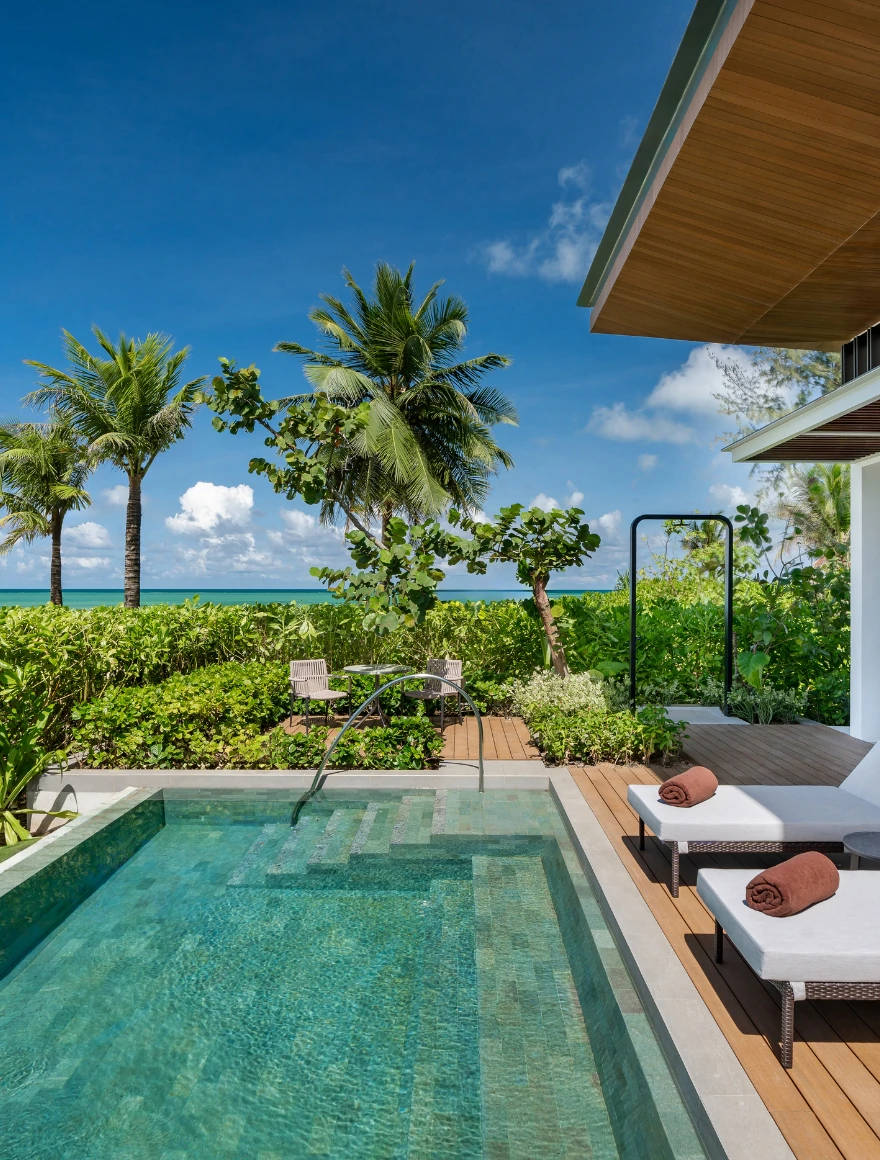 Beachfront Pool Villa