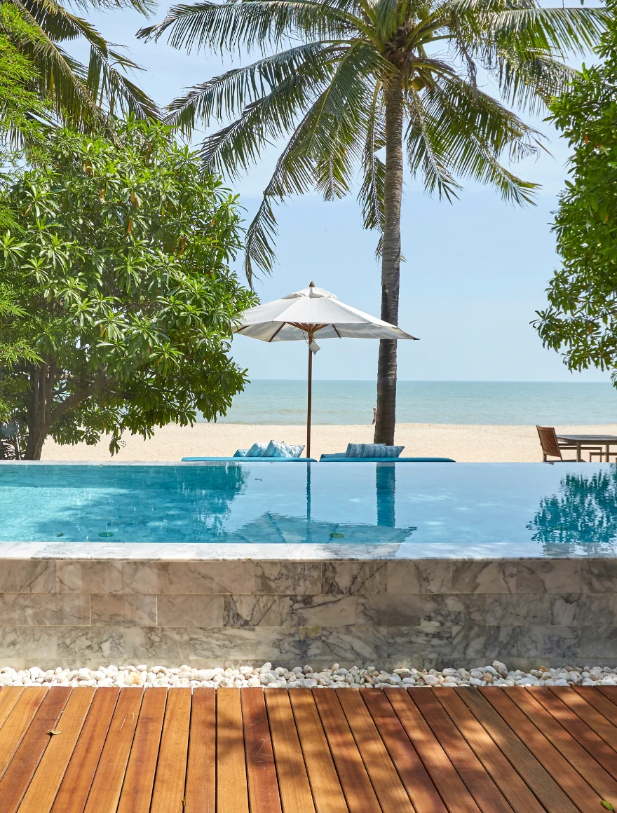 One Bedroom Beachfront Pool Villa