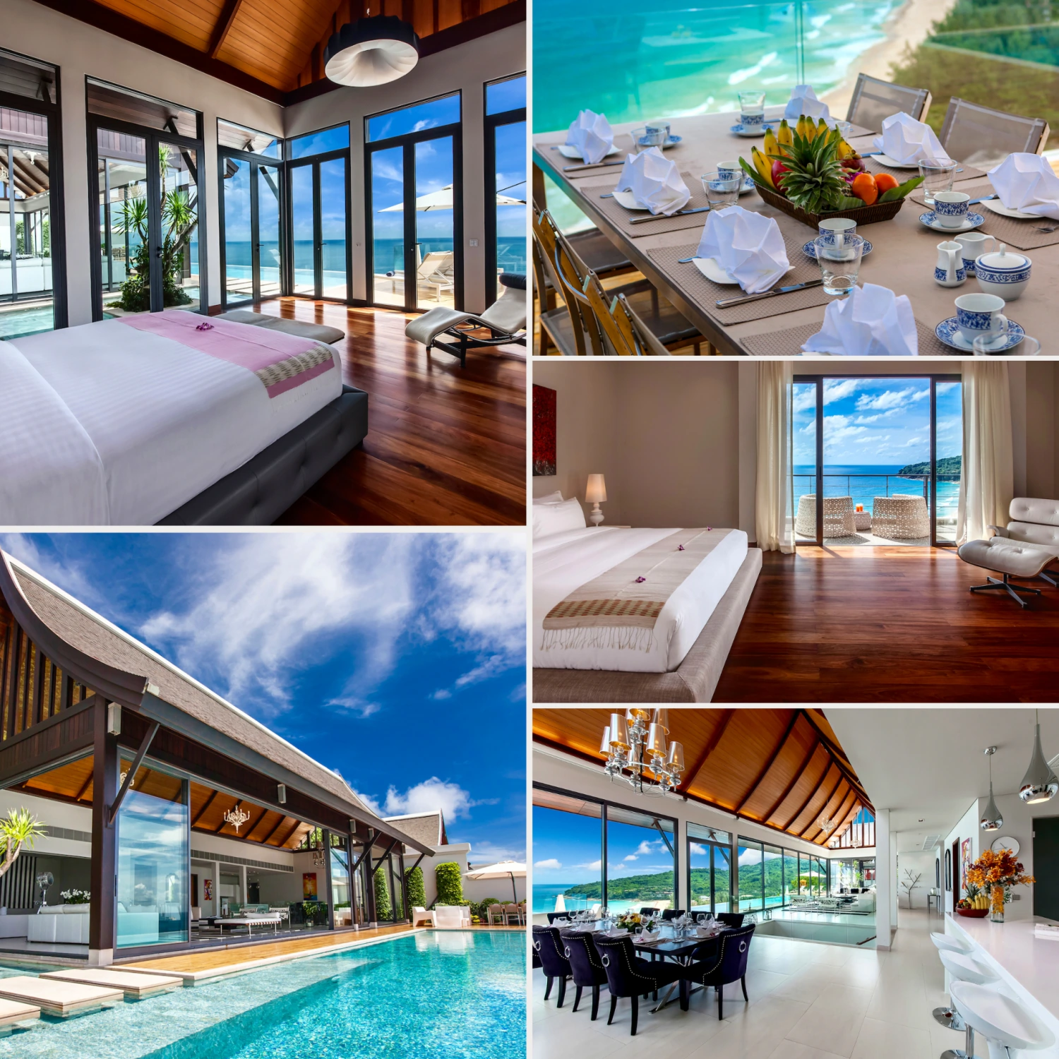 Collage Villa Paradiso