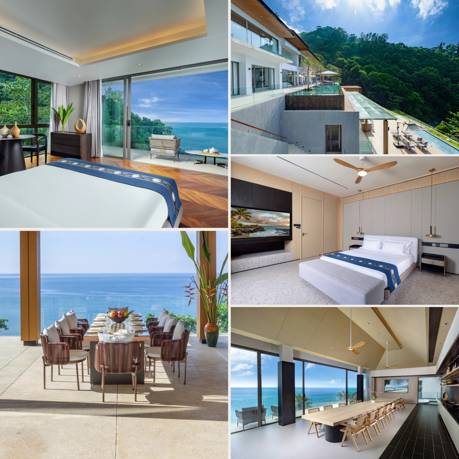 Collage Villa The Aquila
