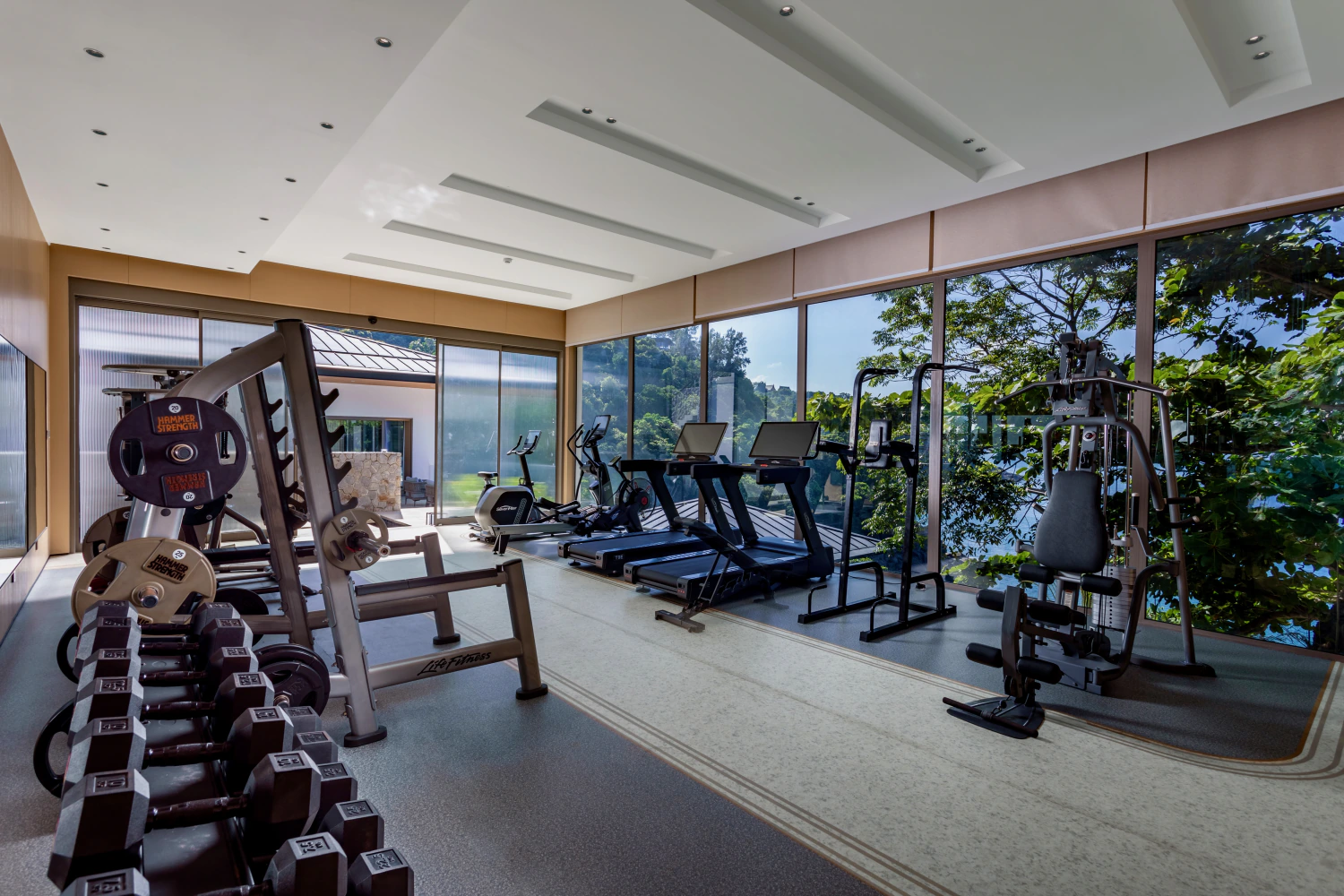 Fitnessbereich