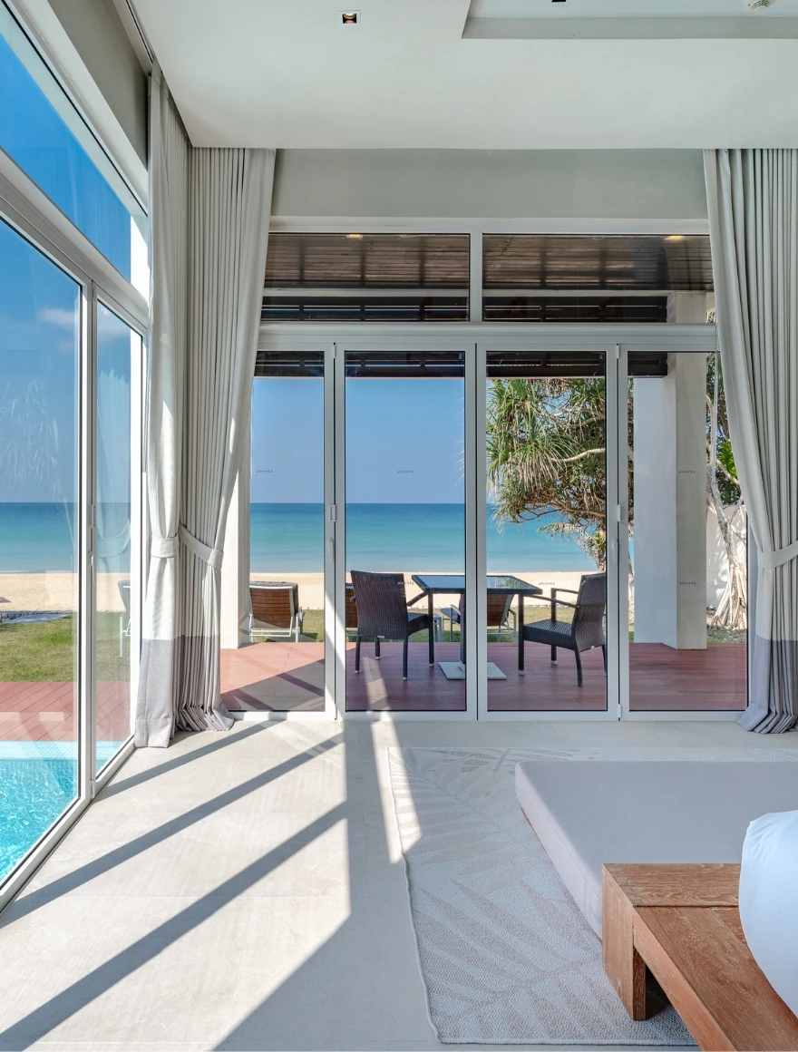 Three Bedroom Beachfront Pool Villa