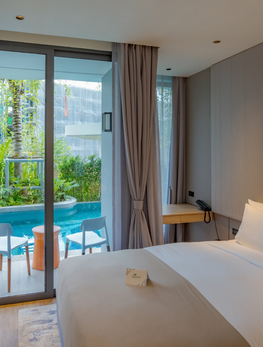 La Green Three Bedroom Suite Pool Access