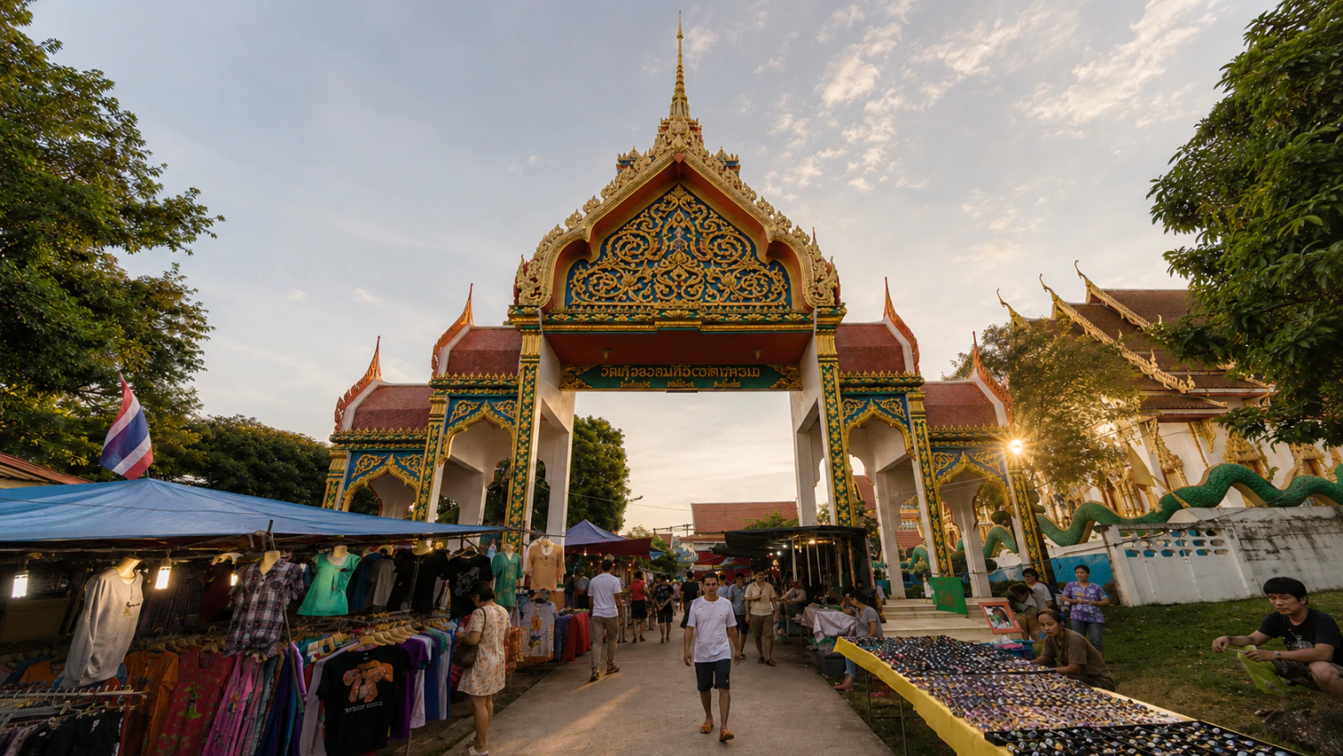 Die besten Nachtmärkte in Phuket - Karon Temple Market