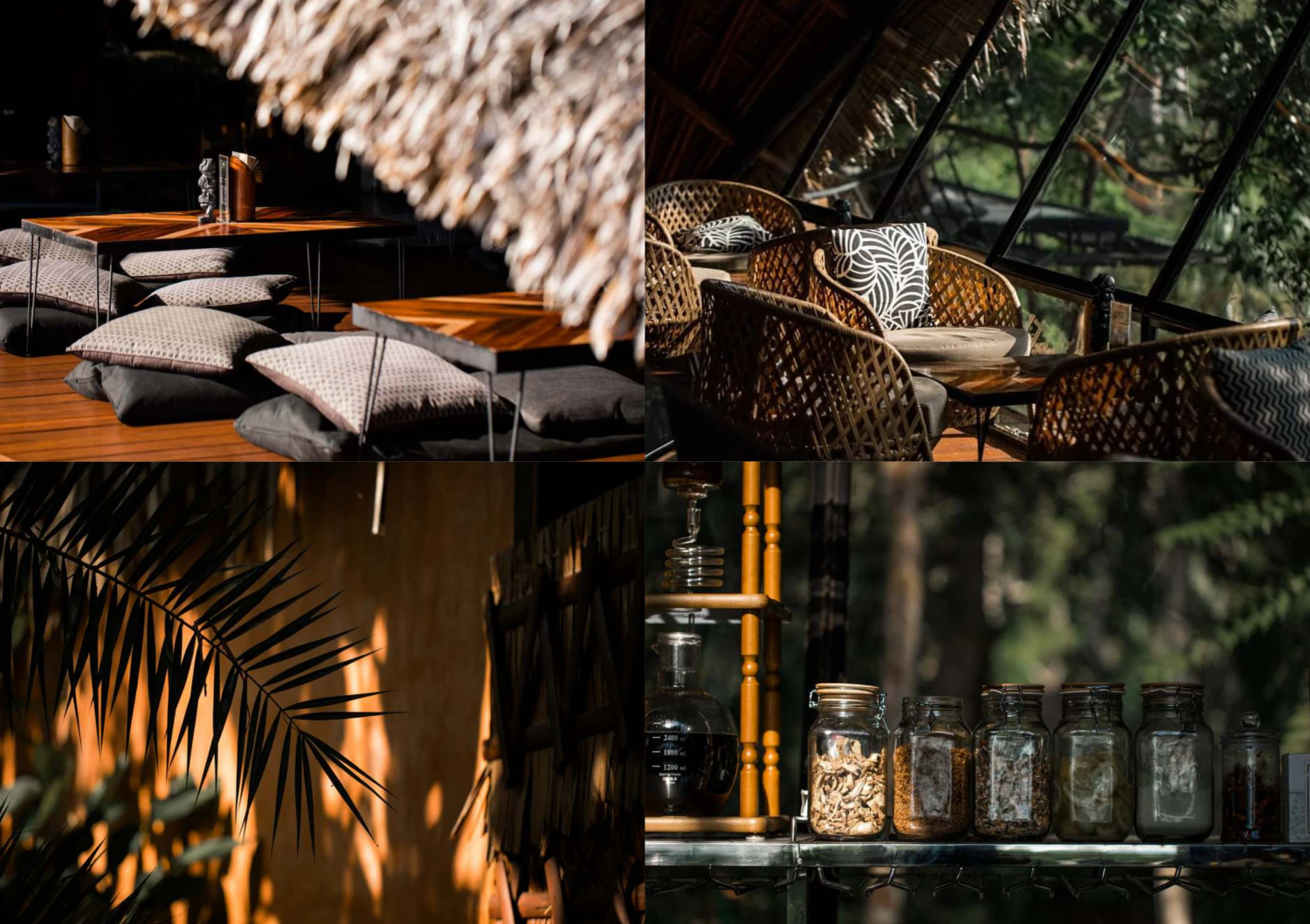 Unique ambience in the heart of the jungle