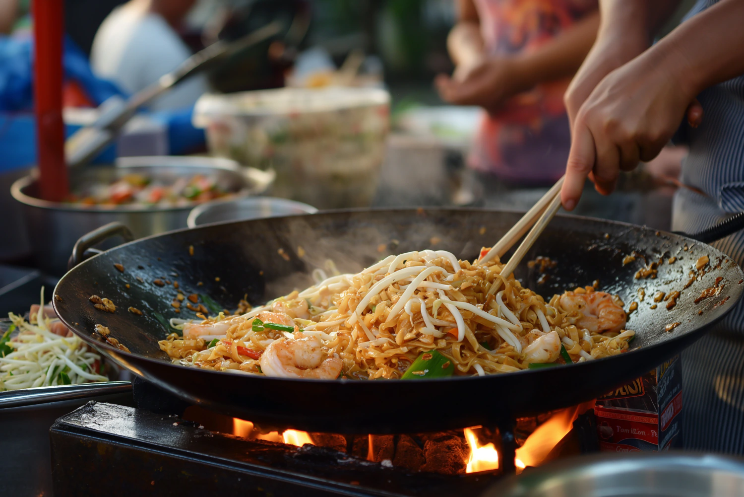 Street Food und Nachtmärkte in Thailand