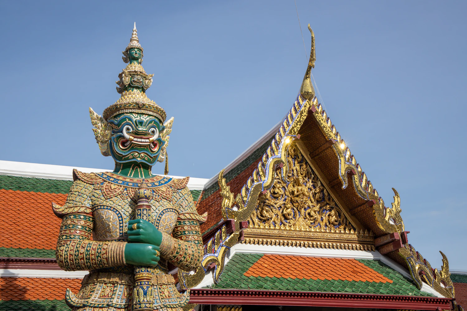 Wat Phra Kaew und der Große Palast