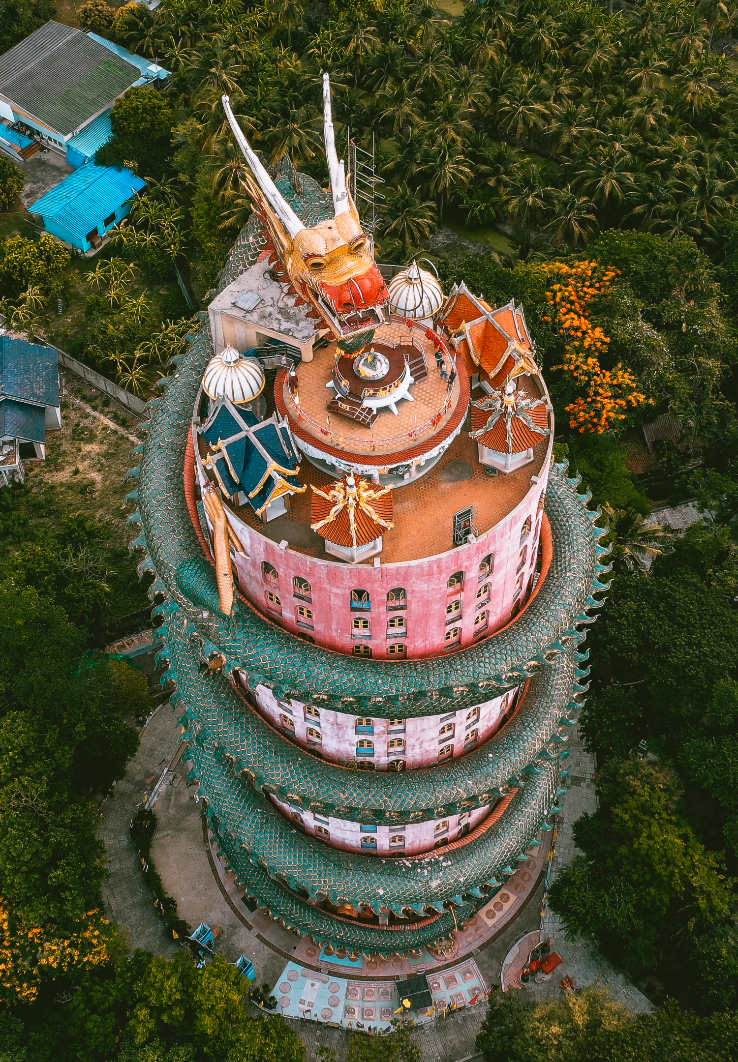 Wat Samphran (Drachentempel)