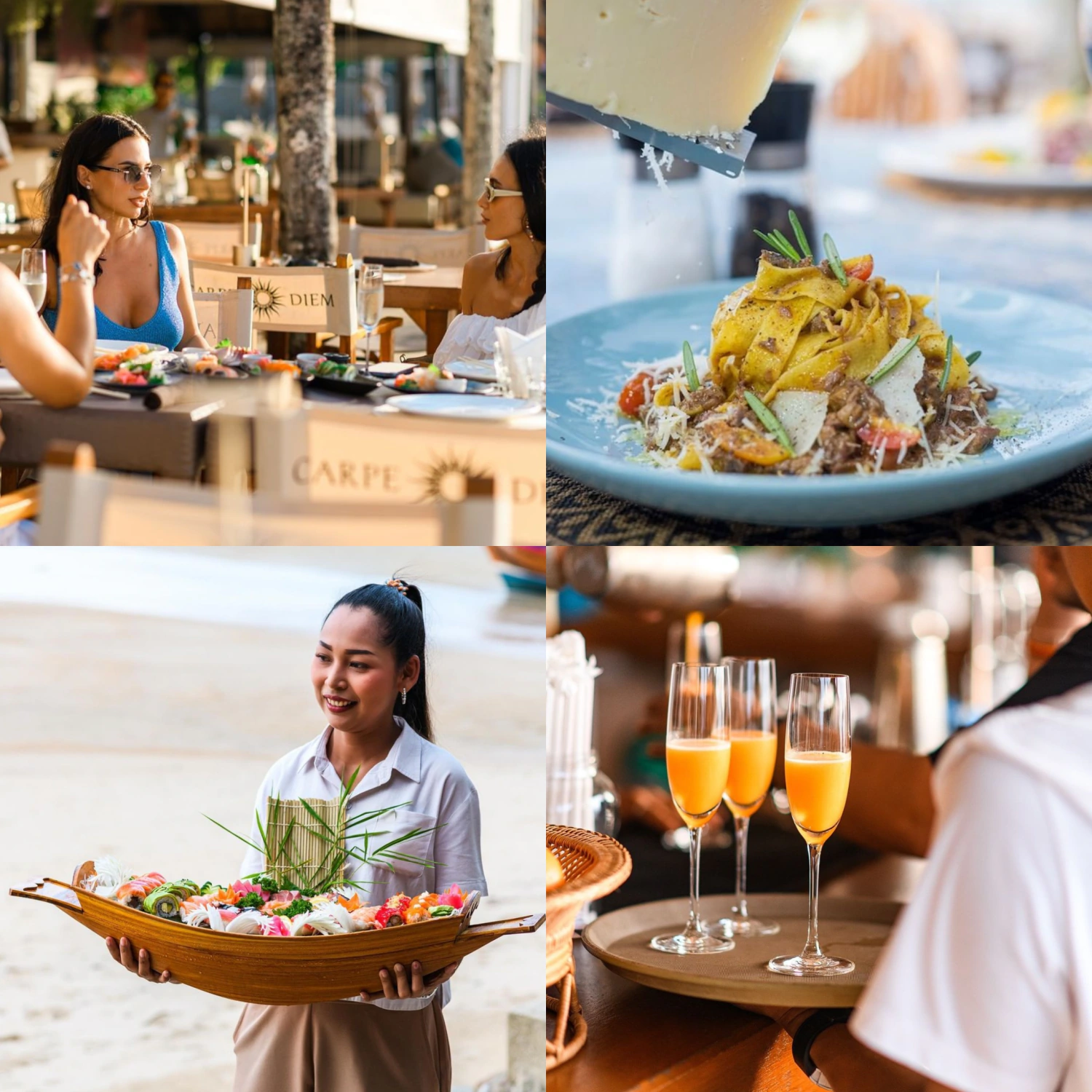 Which beach club is right for your day? - Carpe Diem – Sunset and dinner on Bangtao Beach