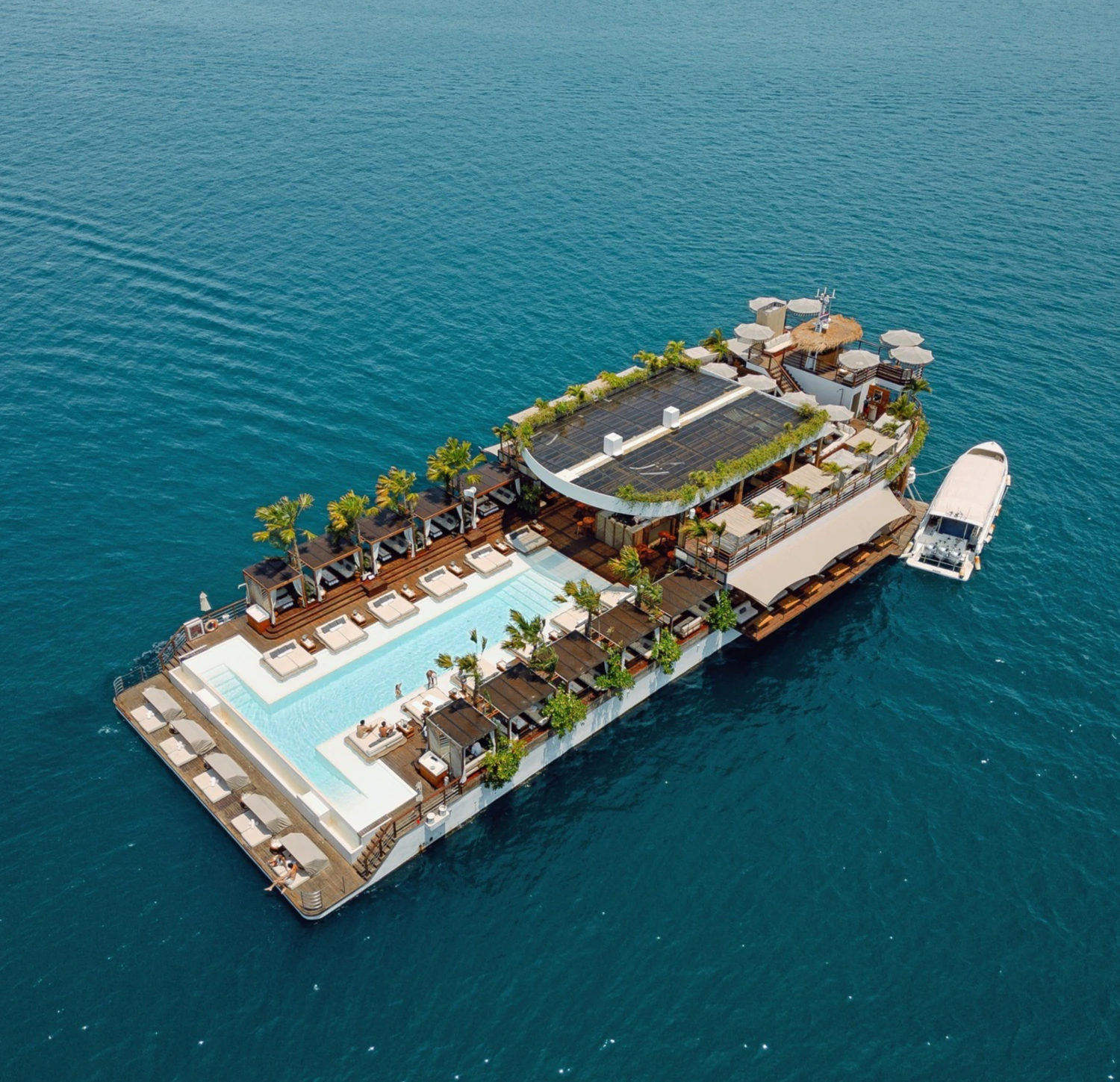 Which beach club is right for your day? - YONA Beach Club – The floating club off Phuket