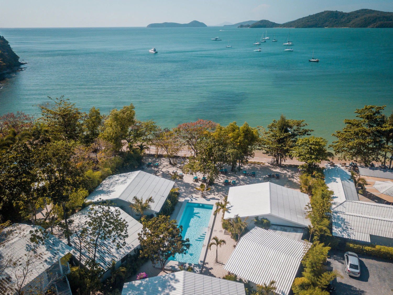 Boutique Retreat direkt am Ao Yon Beach - The Mooring Resort – Bungalows zwischen Garten und Bucht