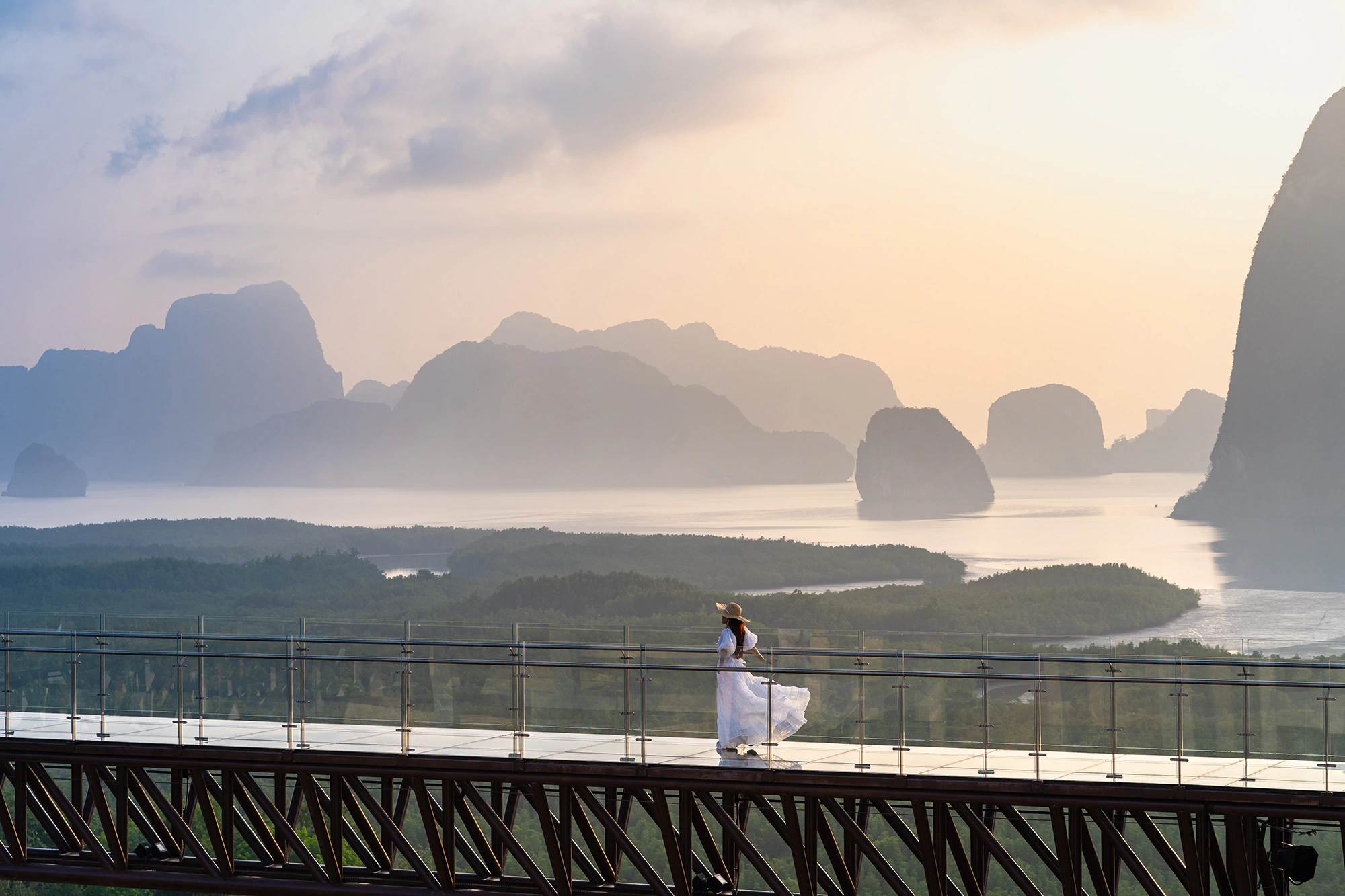 Samet Nangshe – Skywalk, sunrise & one of Phang Nga Bay’s best views